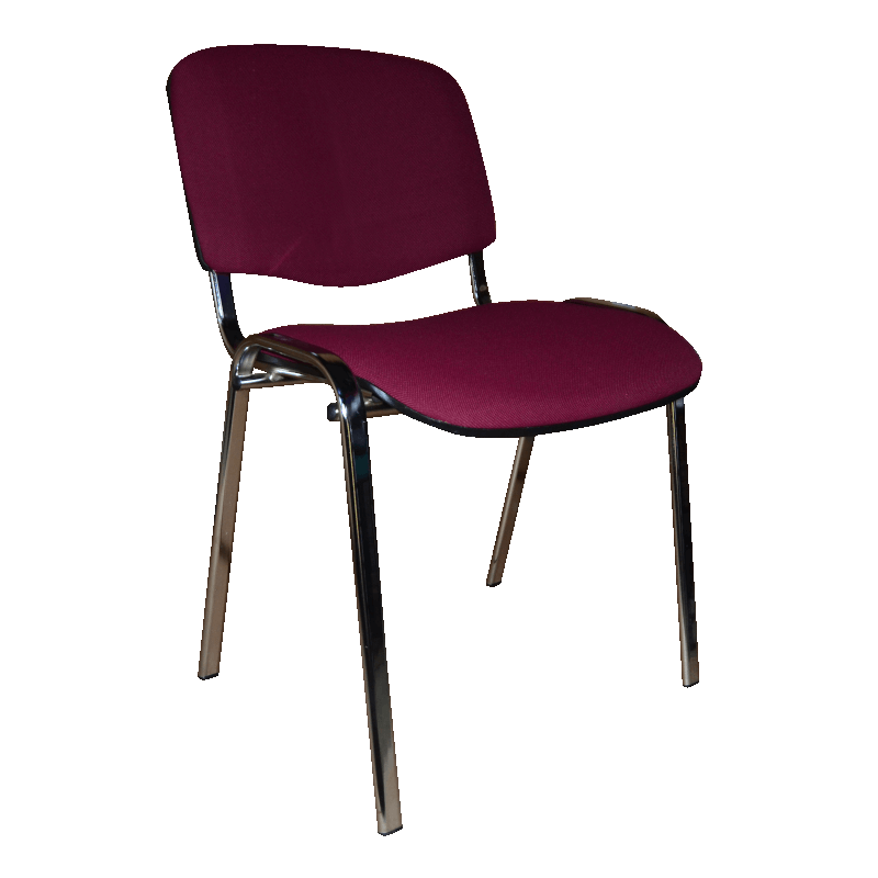 Стілець офісний ПРИМТЕКС ПЛЮС (ISO M CHROME) екошкіра, хромований, 500мм